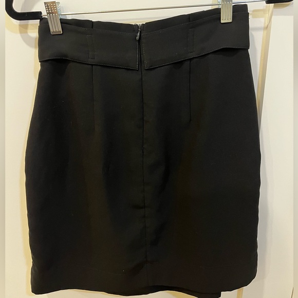 H&M black miniskirt size 2 - Picture 2 of 5